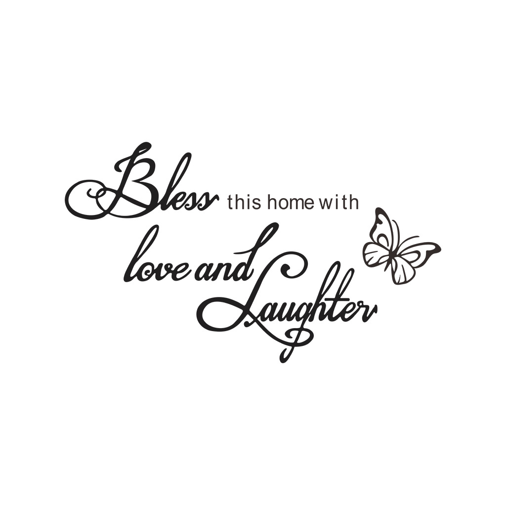 pvc英文蝴蝶墙贴 卧室客厅装贴贴纸 一件代发 跨境爆款 af2770