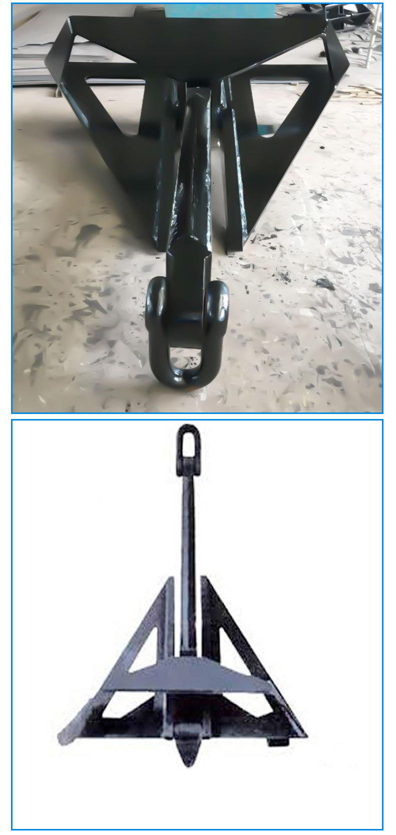 厂家供应船锚焊接德尔塔锚各种船锚船锚配件锚链质量保证可批发