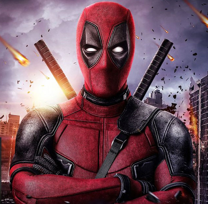 死侍面具 漫威反派头套男影视周边 兵人面罩 万圣节面具 发光手套