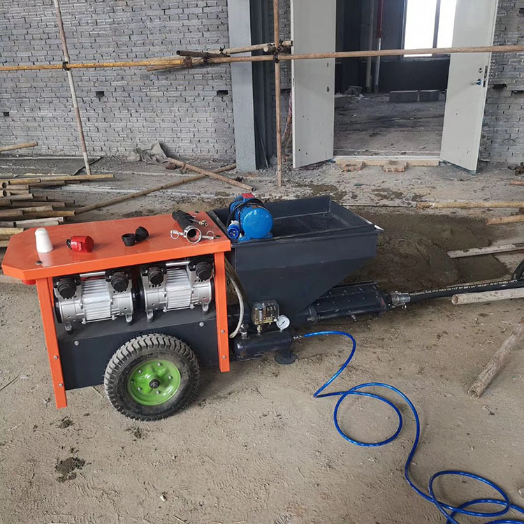水泥砂浆喷涂机拉毛粉墙机 小型家用水泥喷浆机 220v室内抹墙机