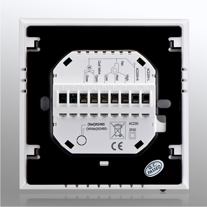 厂家直销中央空调专用温控器 二管制温控器 485接口协议 质保2年