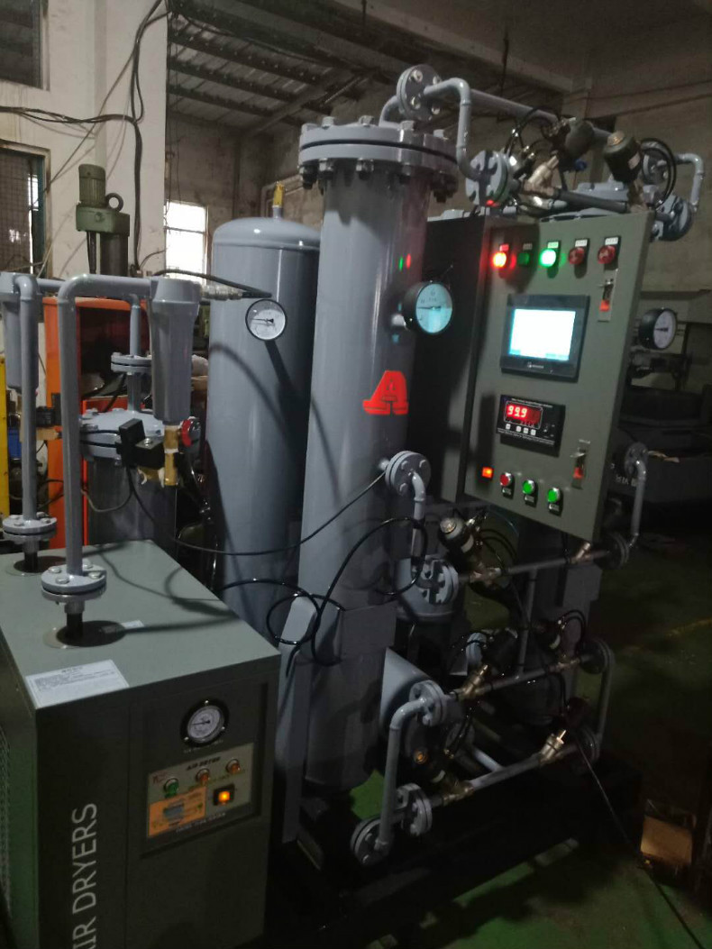 10立方制氮机食品保鲜氮气工业降温保护气高纯度氮气机包装制氮机