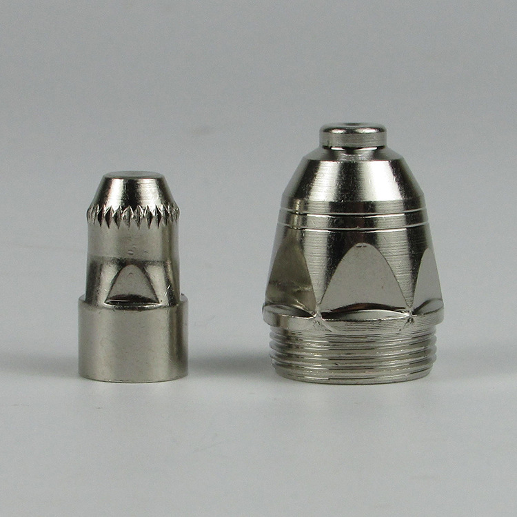 等离子割枪配件黑狼p80电极喷咀 枪头电割嘴铪丝数控等离子导电嘴