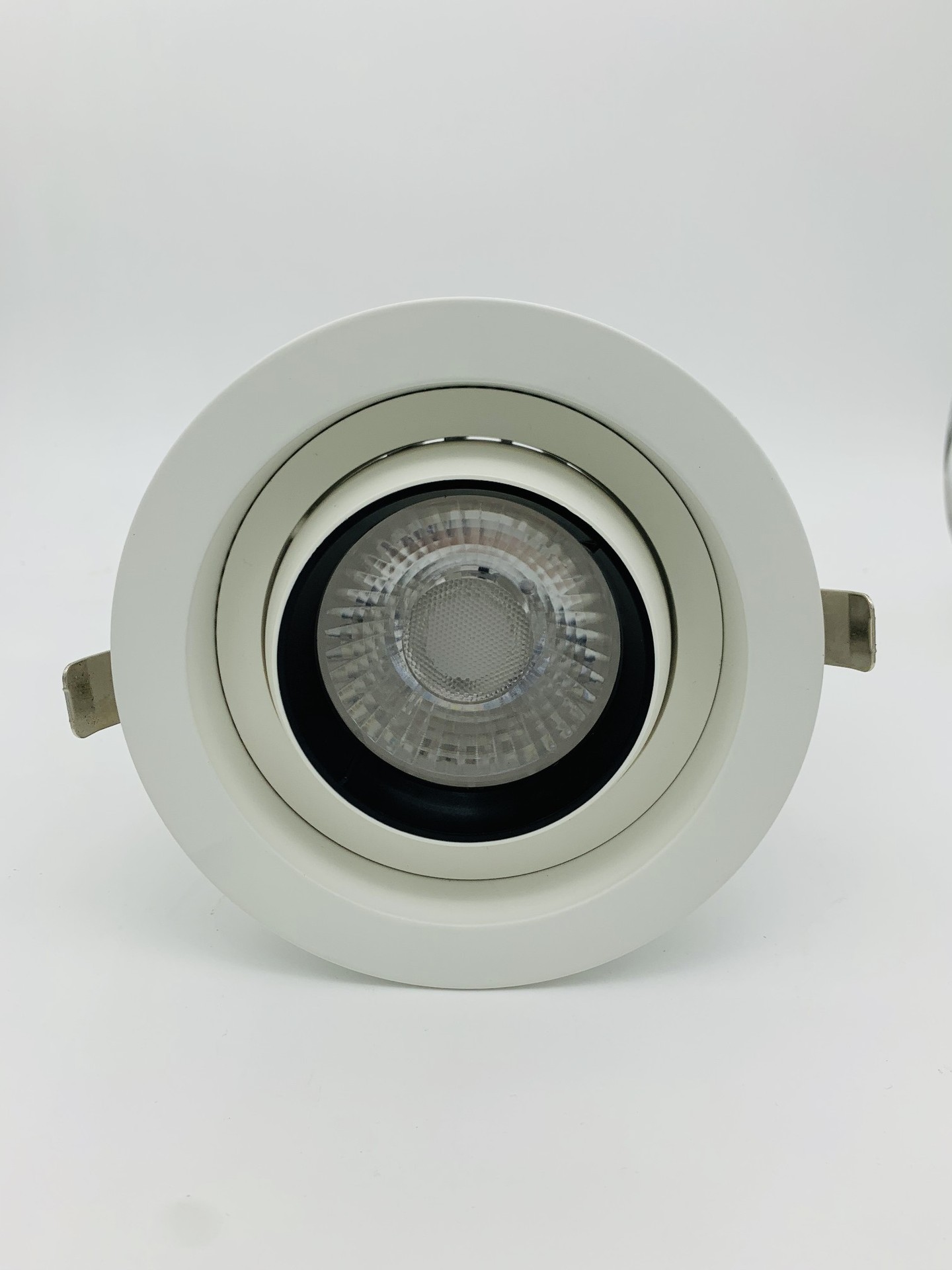 30w牛眼灯套件外壳,嵌入式射灯套件,店铺射灯,可调角度射灯