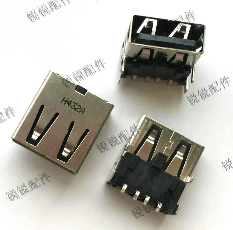 usb-a母头 原装富士康foxconn 4p 贴片 usb2.0插座 usb充电 接口