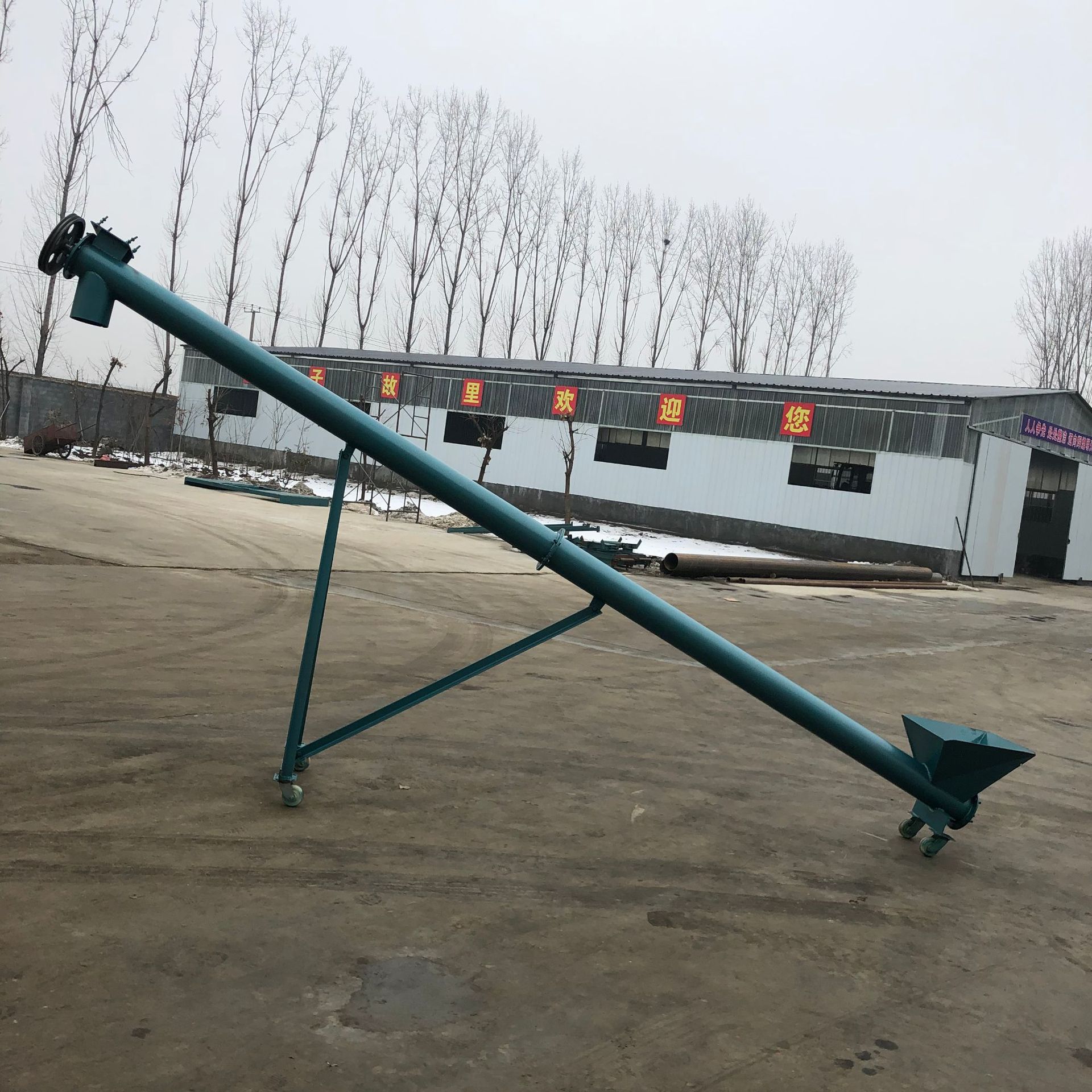 粮食绞龙上料机粮食装车螺旋输送机螺旋输送机绞龙水泥砂子上料机