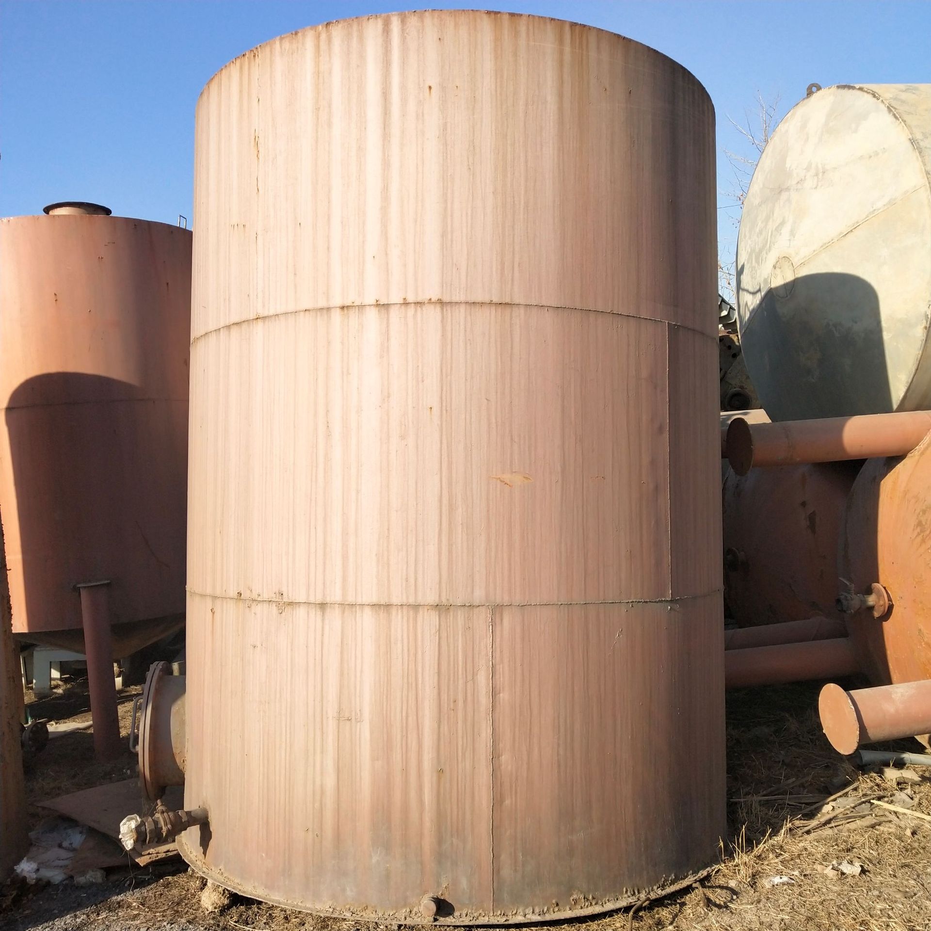 出售二手铁罐 二手10吨铁罐 二手60立方卧式储油罐 地埋铁罐