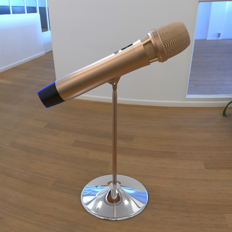 厂家直销 ktv大型摆设无线麦克风 舞台落地式麦克风话筒 现货