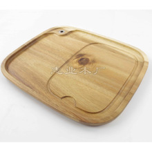 相思木牛排板 实木托盘 木质餐盘 皂荚木披萨板 金合欢木