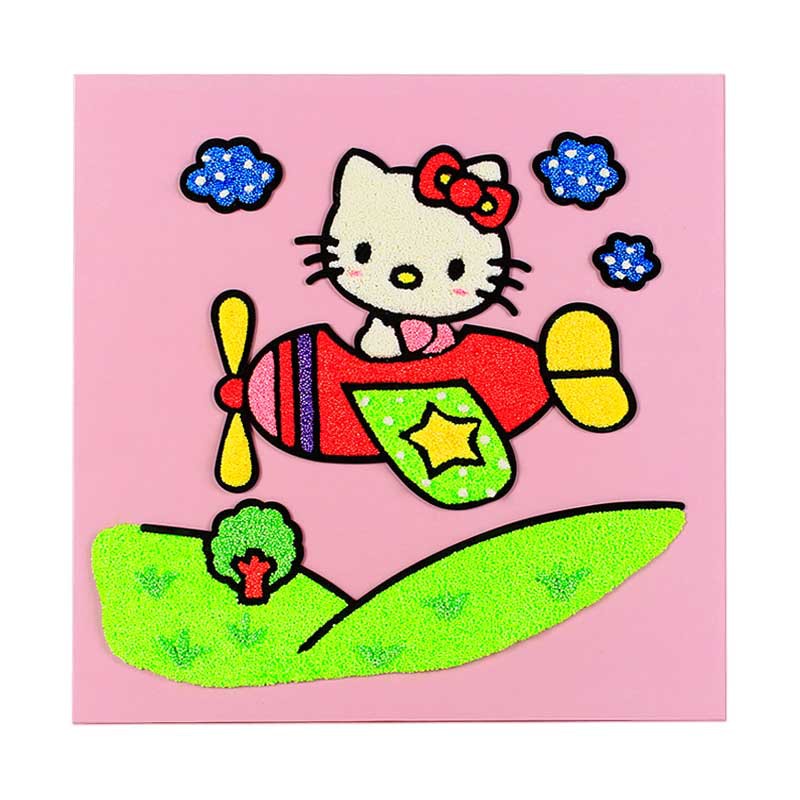 5成交5853个相似3d雪花泥珍珠彩泥画立体木板画diy亲子益智手工玩具