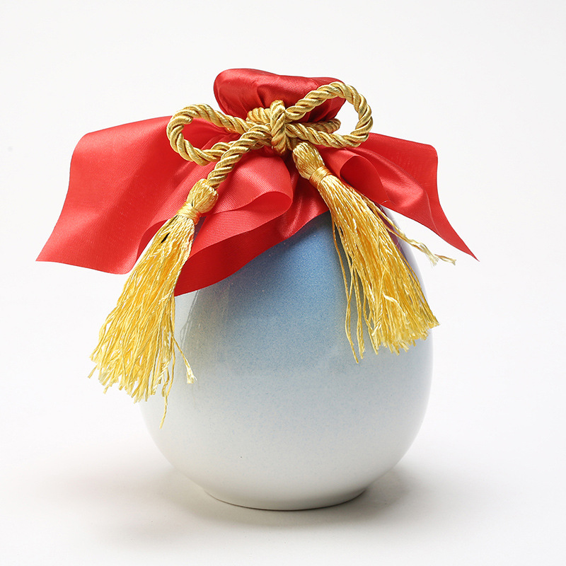 一斤装土陶酒坛子古风仿古日式酒馆装饰汉服颜值500ml 陶瓷空酒瓶