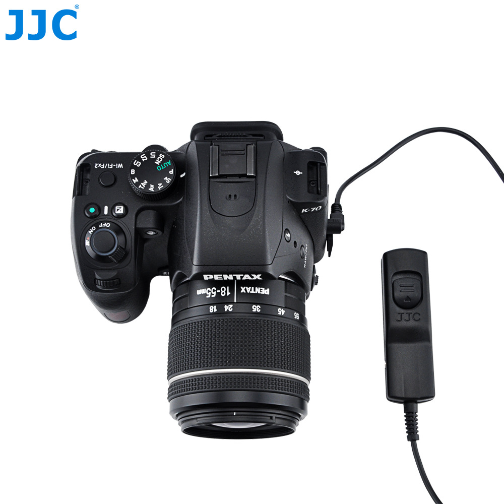 jjc 电子快门线 宾得cs-310适用pentax k-70 kp 防抖单拍连拍b门