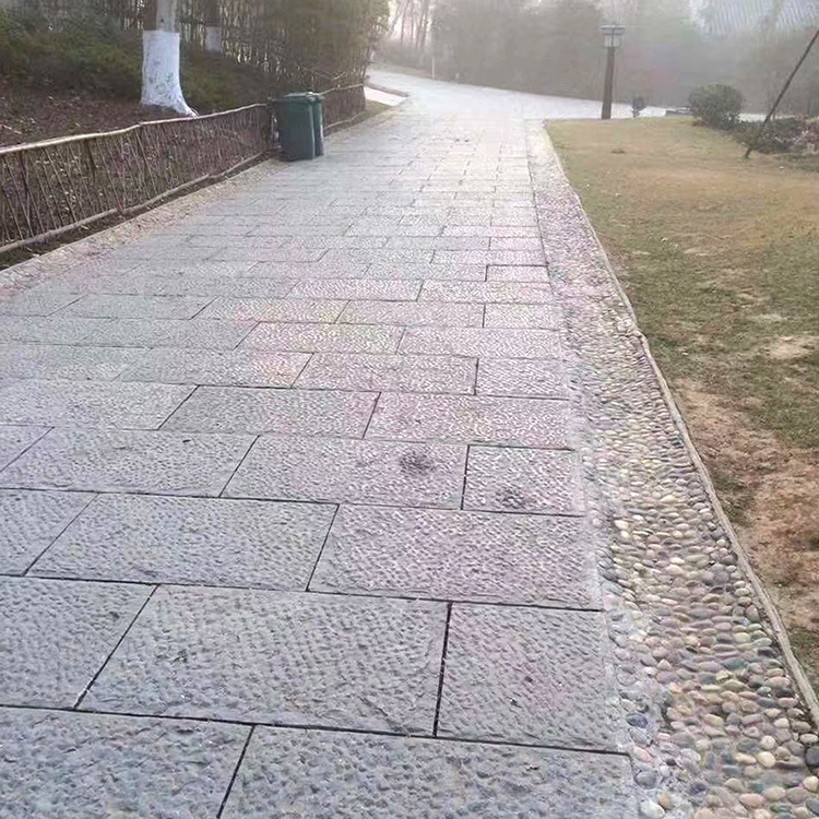 青石板庭院室外别墅花园户外铺路石材 仿古文化石 汀步青石板