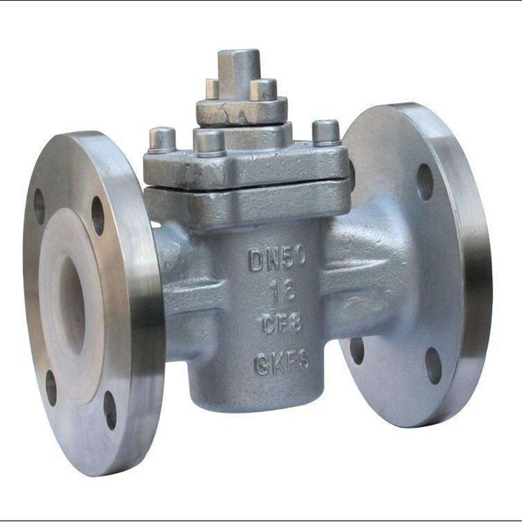 不锈钢二通旋塞阀x43w-16p x43w艾普森手动式二通法兰旋塞阀旋塞