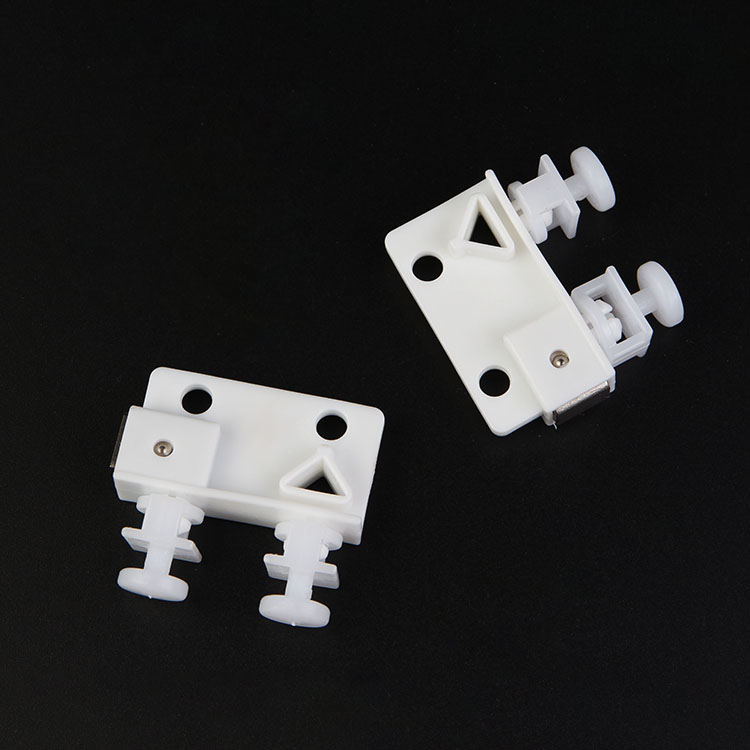 厂家直销通用窗帘轨道滑轨 窗帘磁铁扣闭合器 窗帘纳米磁碰批发