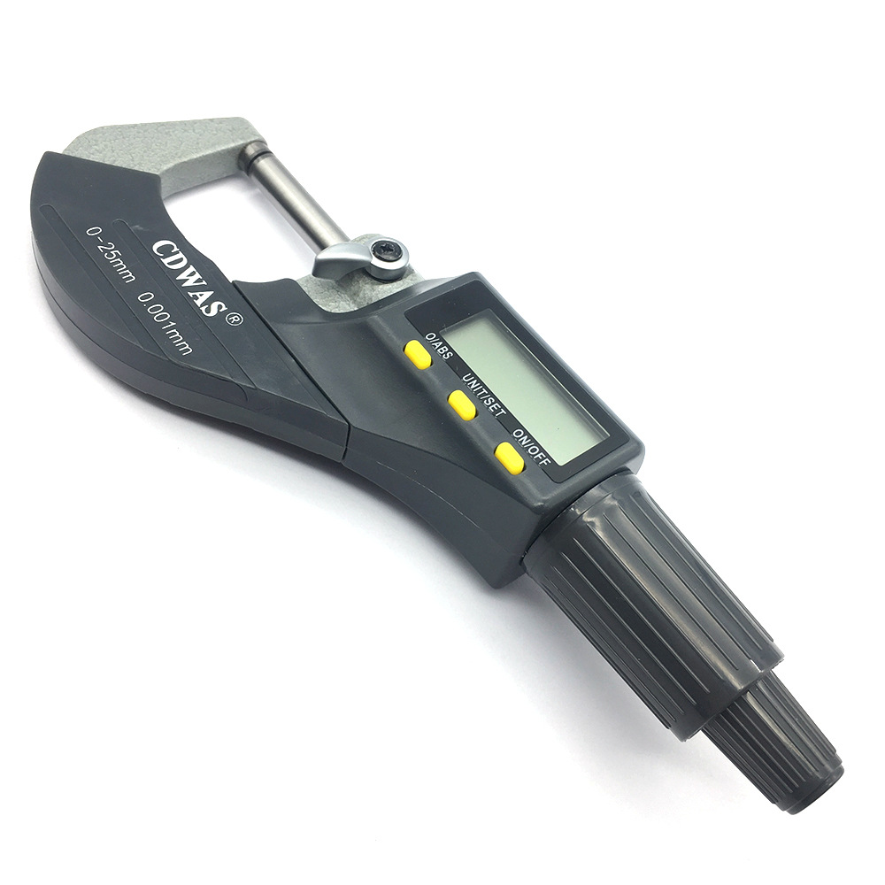 跨境 数控量具 高精度电子数显千分尺 0-100mm套装