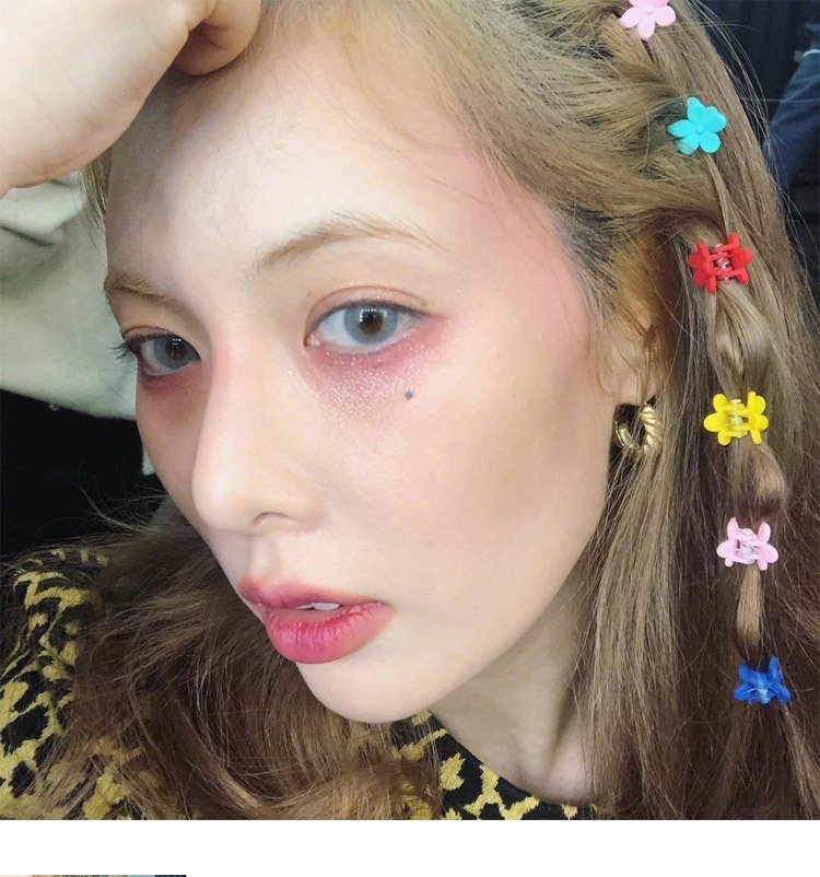 【樱草】泫雅发夹少女边夹小夹子韩国网红一字夹头饰发卡女卡子