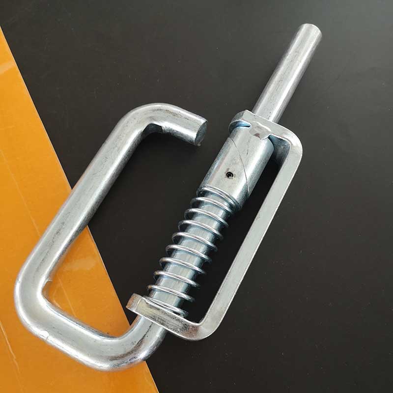 厂家镀锌直径20毫米弹簧插销仓栏固定插栓大力承重门栓