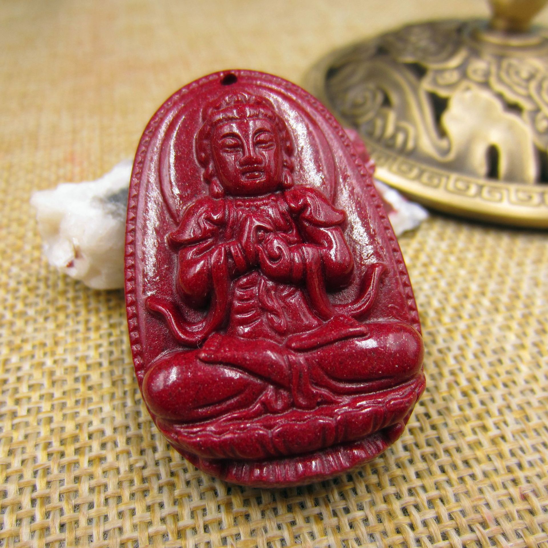 原矿朱砂 生肖本命佛吊坠紫金砂十二生肖守护神吊牌项坠项链