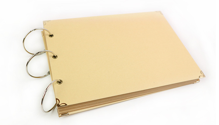 古铜色装订铁圈活页圈手工相册可拆卸书环台历装订环金属文件扣