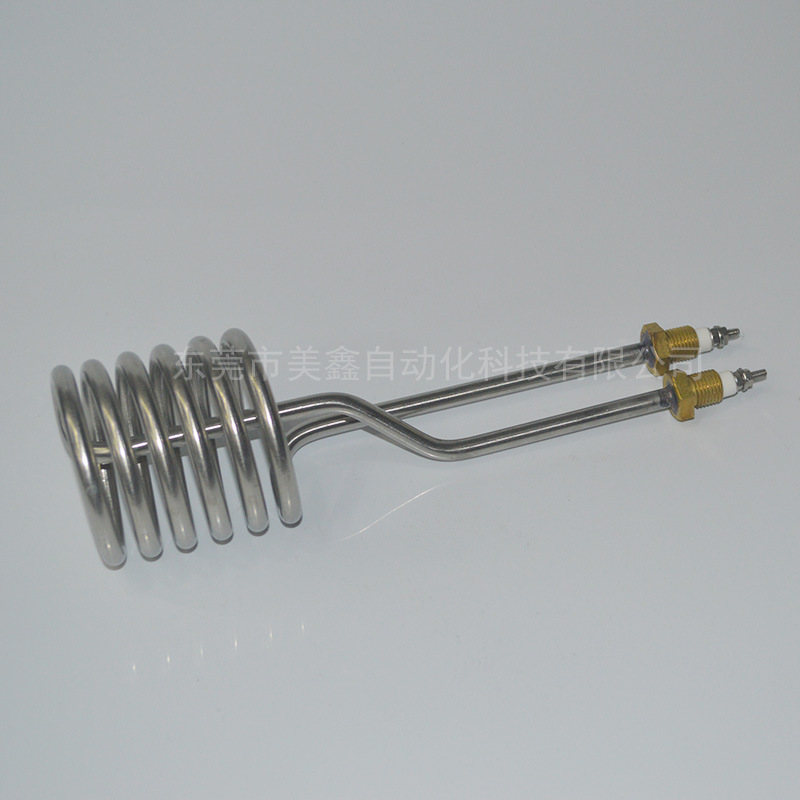 螺旋形发热管加热水电热管烧水电加热器 螺旋型不锈钢