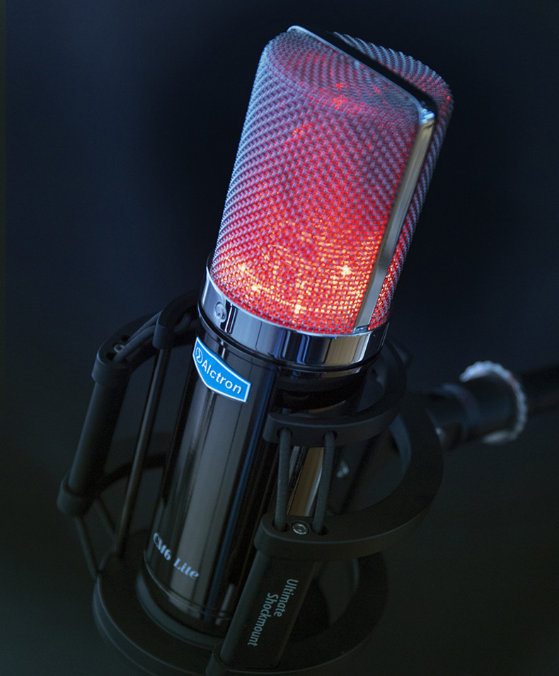 alctron/爱克创 cm6 lite大振膜录音电脑台式直播麦克风主播电台