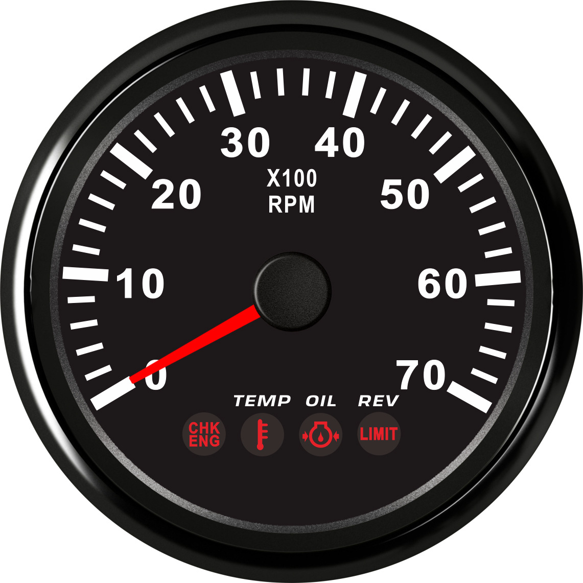 发动机组转速表suzuki 7000转速 带转速油压温度发动机故障报警灯