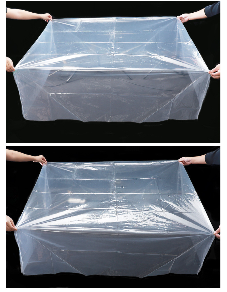 医疗器械防尘包装袋4丝pe透明周转箱塑料袋高压软塑料平口袋