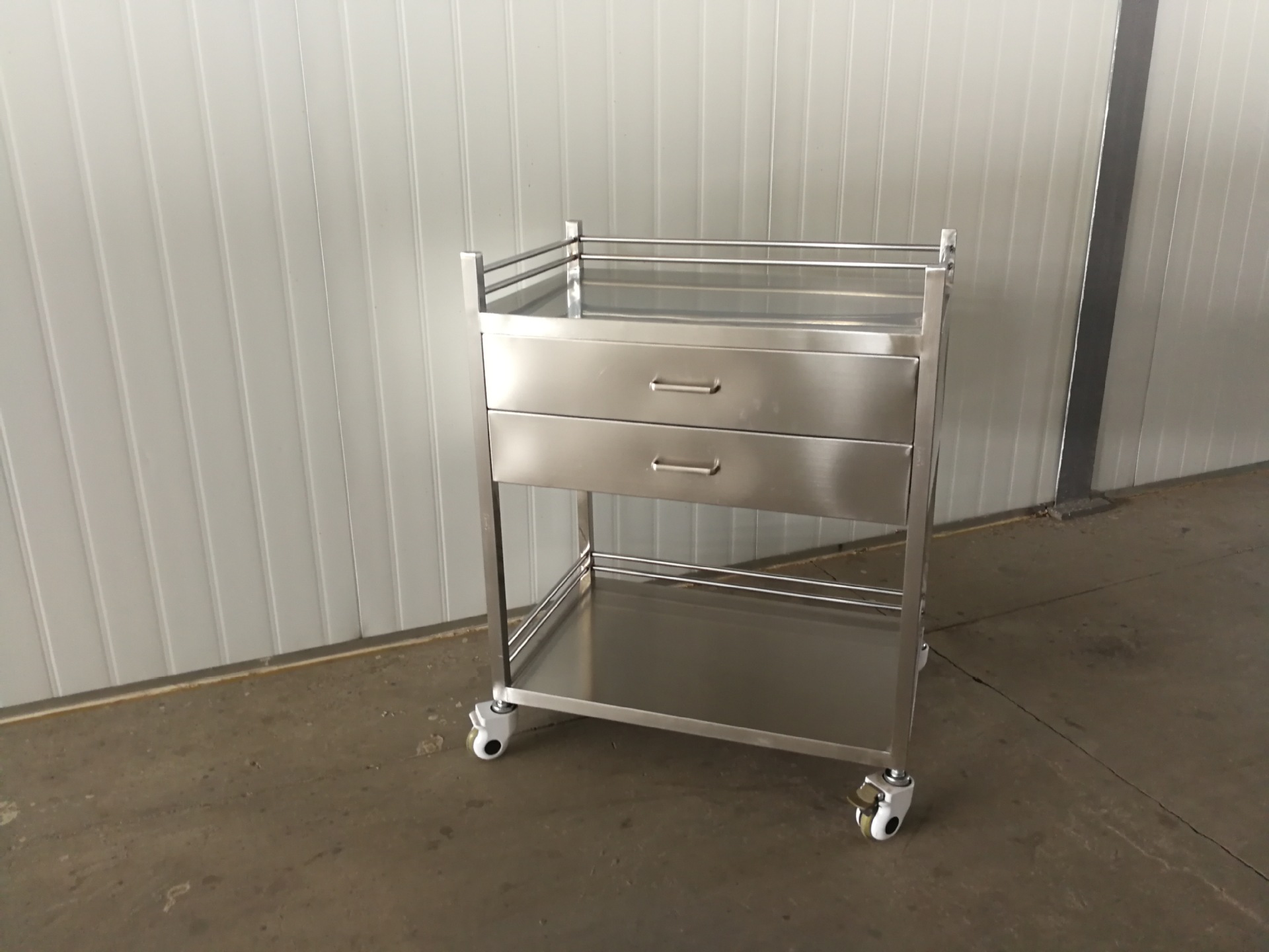 山东仪器车批发河北不锈钢仪器车山东厂家生产b27 全不锈钢仪器车