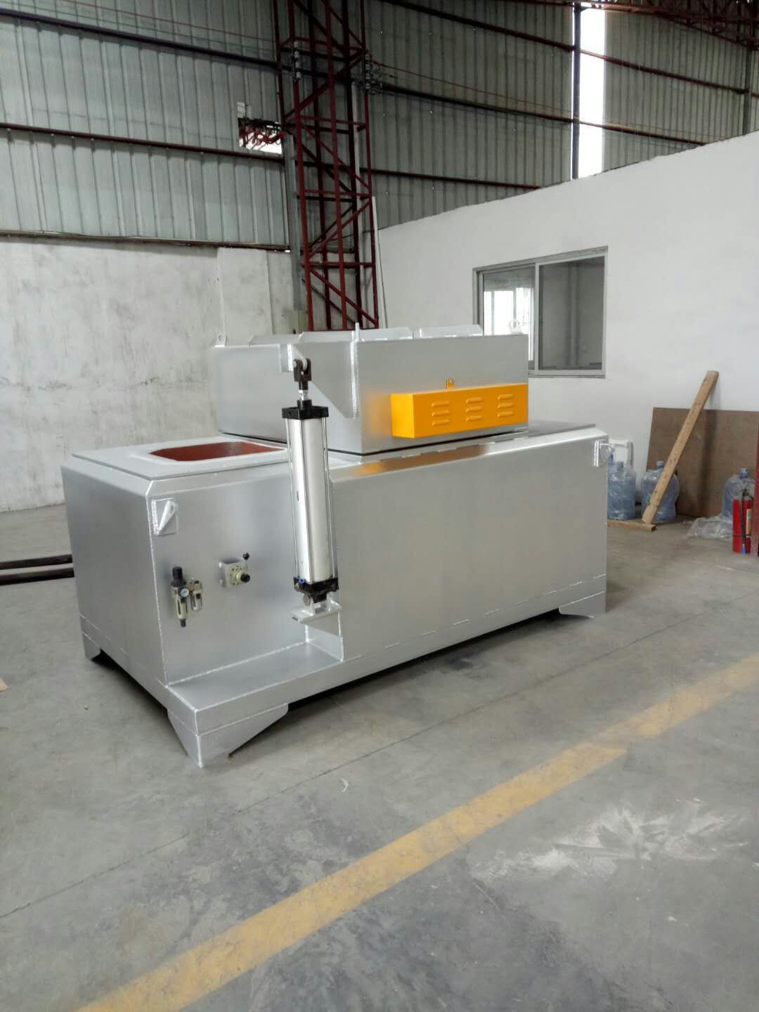 供应压铸机配用池式机边保温炉燃气式铝合金保温炉