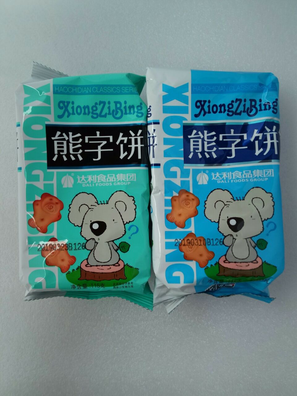 达利园 好吃点 115g熊字饼 酥性饼干 零食小吃 批发