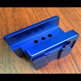 广东佛山厂家生产定制各种cnc机加工车床铝合金型材 可氧化蓝色