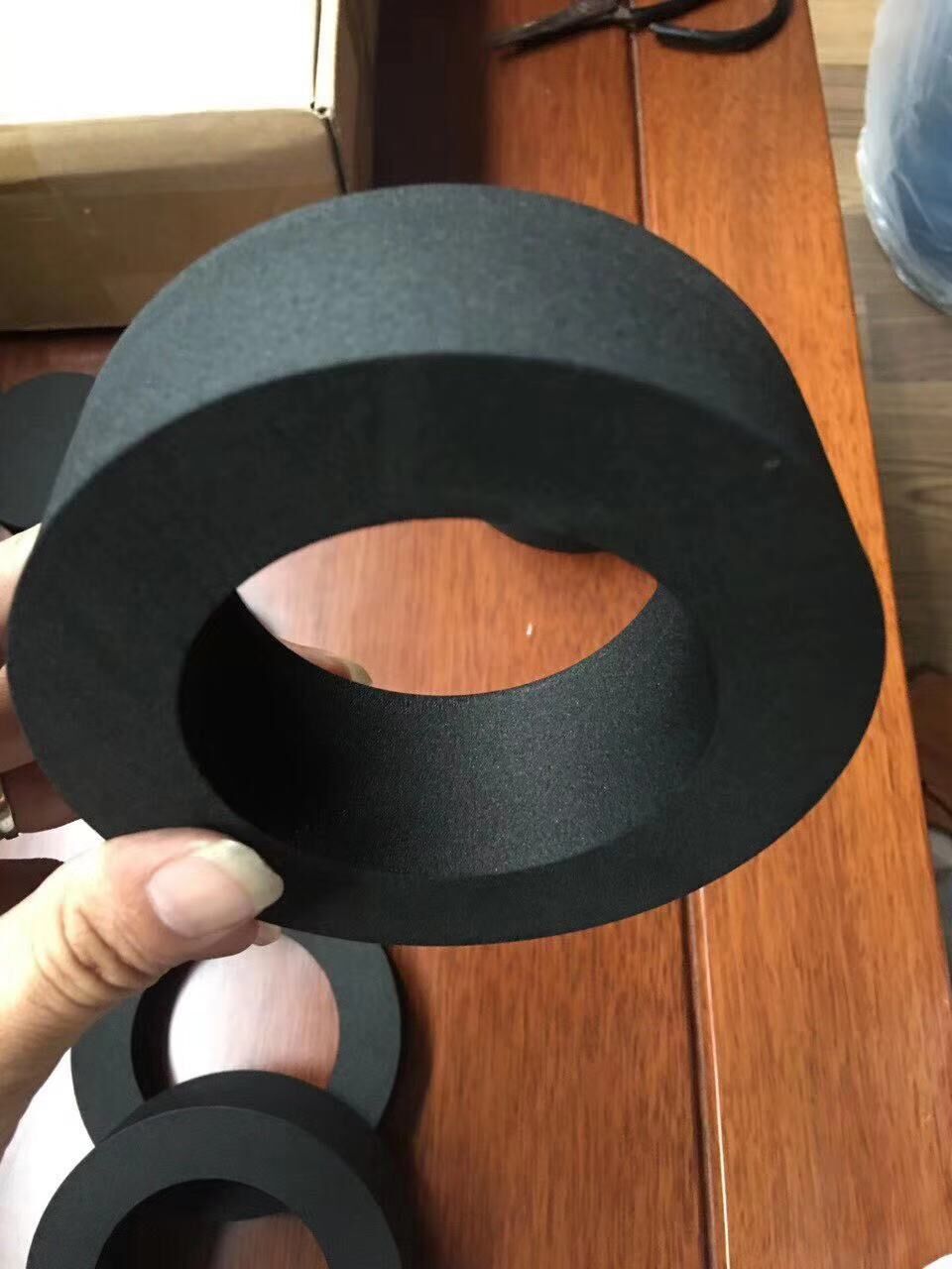 阻燃防火cr泡棉片材厂家直供 背胶rb泡棉 黑色eva泡棉定做