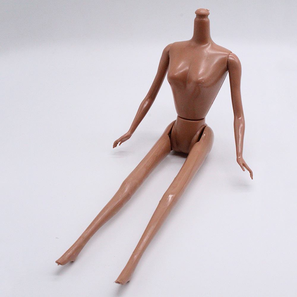 环保洋娃娃身体 女孩玩具洋娃娃 黑人女素体 重身非洲洋娃娃身体