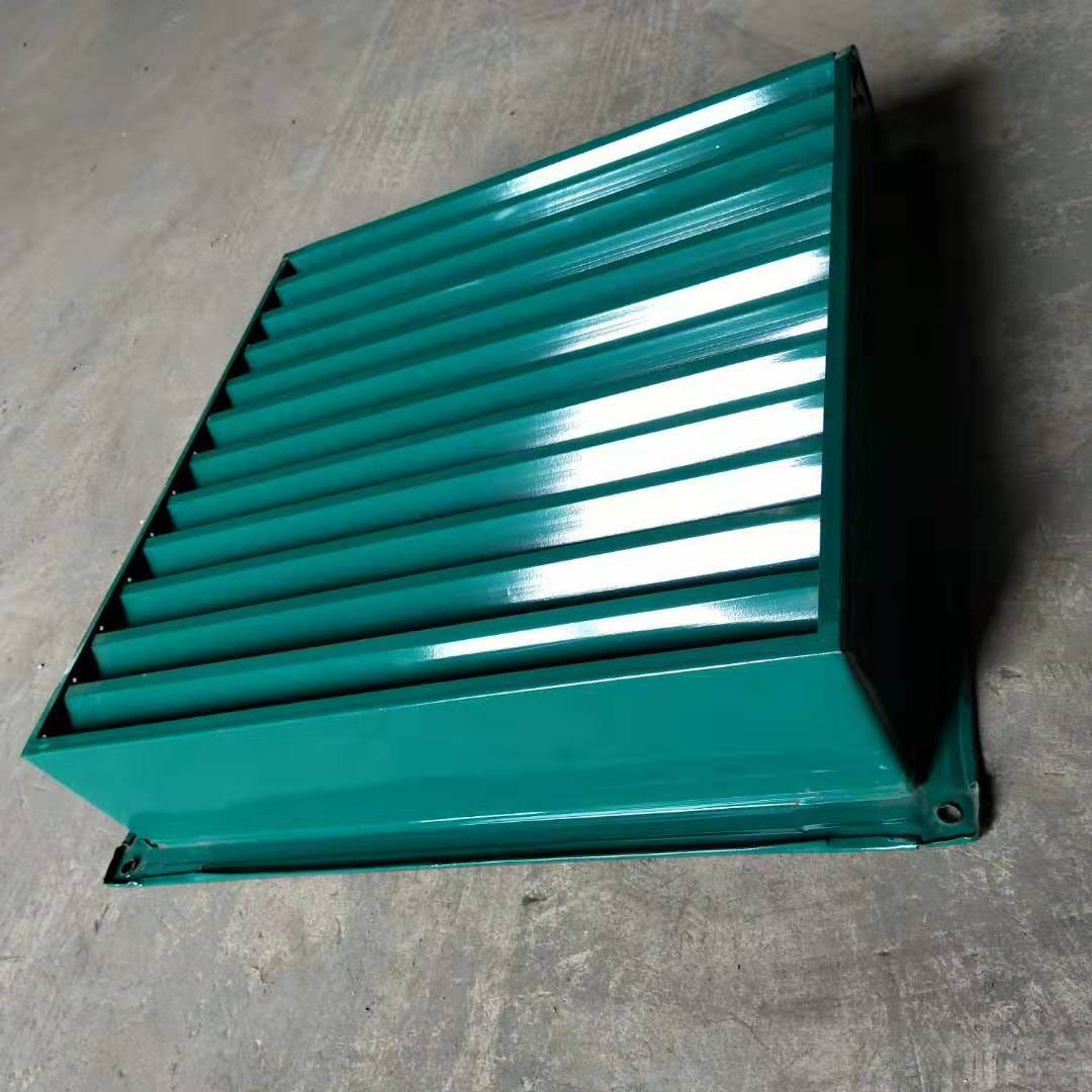 定制 钢制防雨窗 共板法兰风管防雨窗 钢制防雨罩 排风管道防雨罩