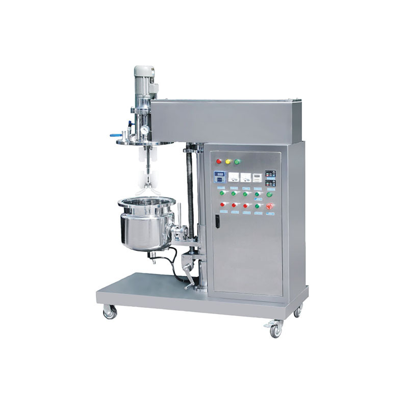 小型乳化机化妆品药膏牙膏制药搅拌机乳化罐真空均质乳化机设备