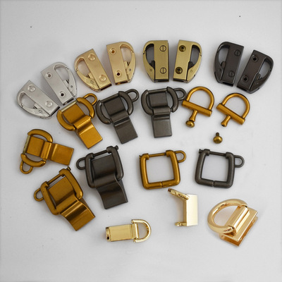 包包扣修理改造箱包女包链条五金配件u形包包带子配件带斜挎d环扣