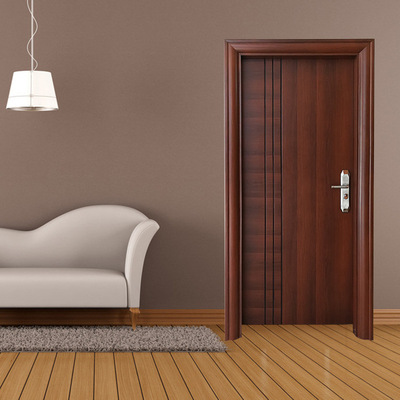 厂家直销电解板门钢质门钢套门锌合金室内门出租房间门金属工程门