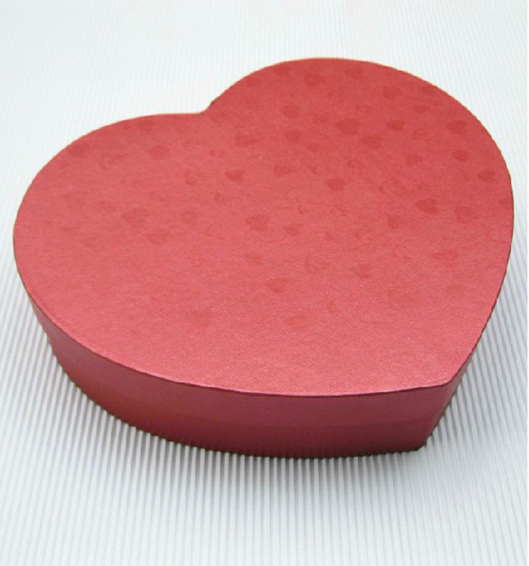 心形巧克力食品纸盒定制logo精美彩色天地盖月饼礼品包装盒