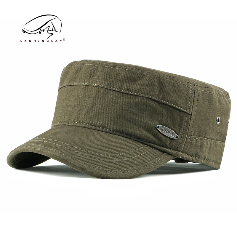 Spring, Summer and Autumn Outdoor Casual Peaked Cap Men's Korean Style Flat-Top Cap Women's Thin Breathable Sun Protection Sun Hat Military Cap