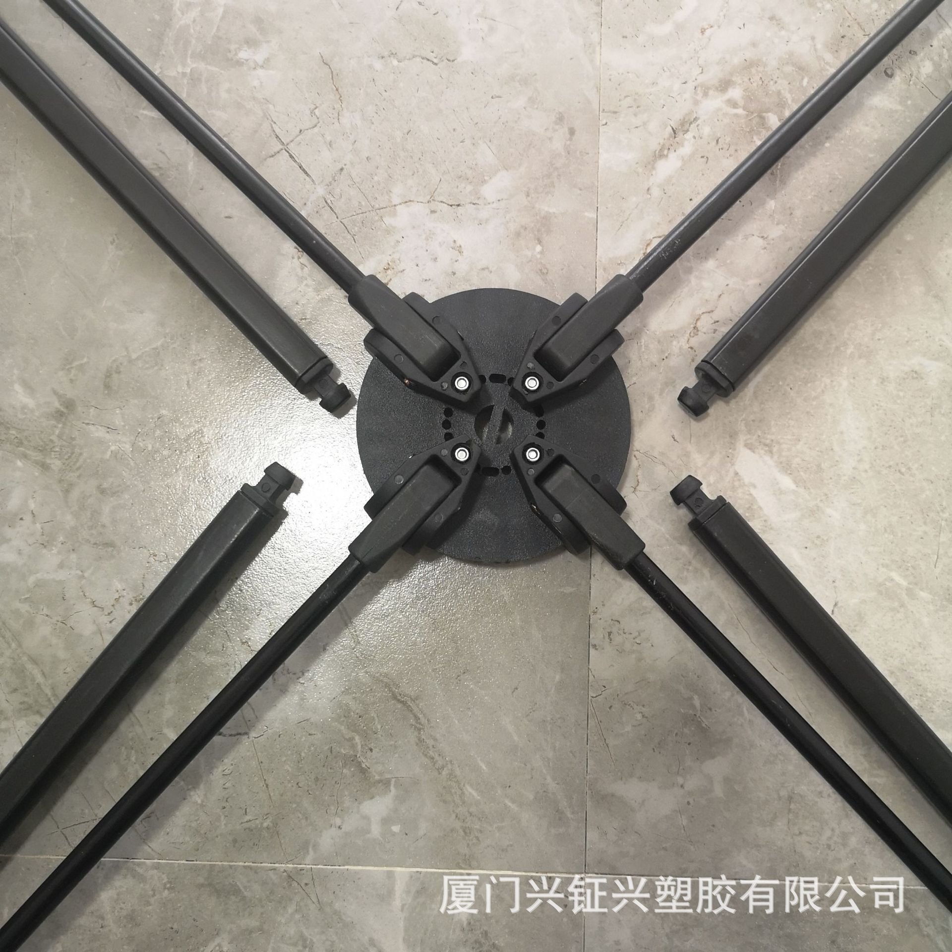 批发帐篷支架自动铁管铁杆帐篷架杆 简易自动帐篷铁管架杆