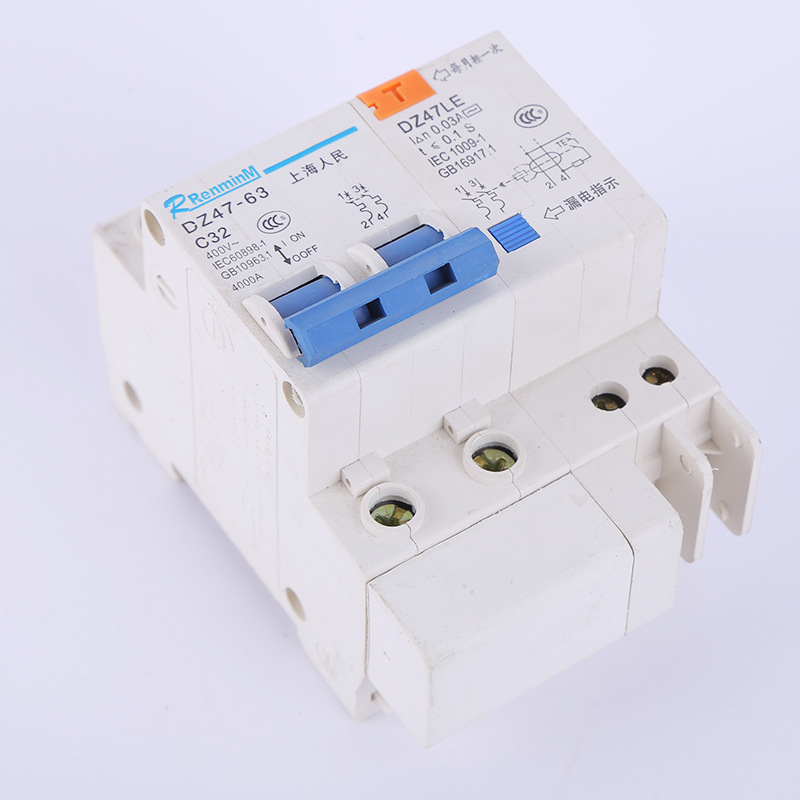 dz47-63le漏电保护开关 漏电断路器 小型 家用开关 规格齐全