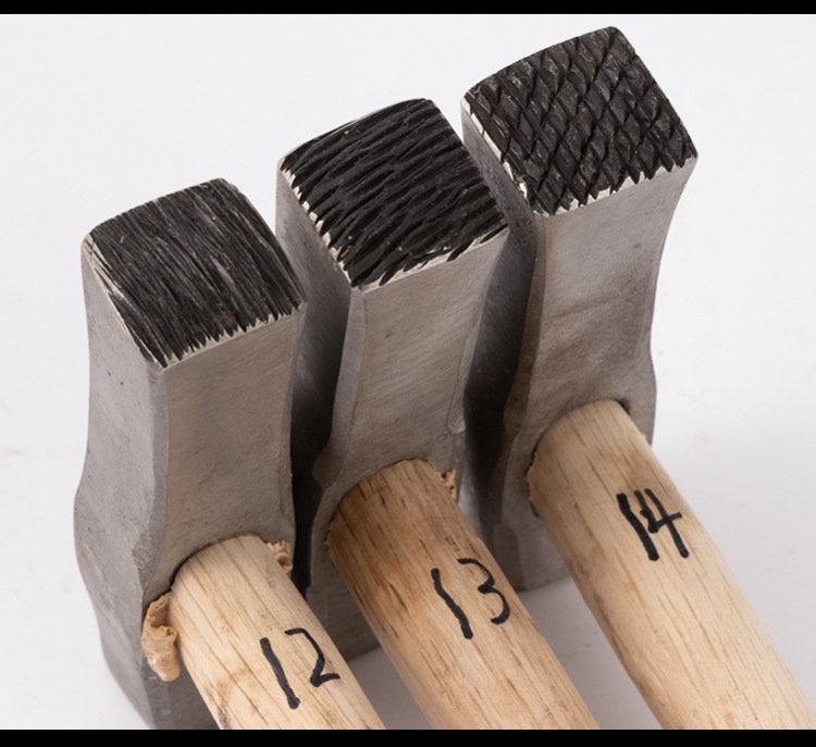 纹理锤 金工锤 铁锤 锤头 錾锤 金银首饰加工工具 打金工具