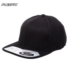 FLEXFIT开放式平沿帽 纯色羊毛混纺防风棒球帽街头滑板嘻哈帽批发