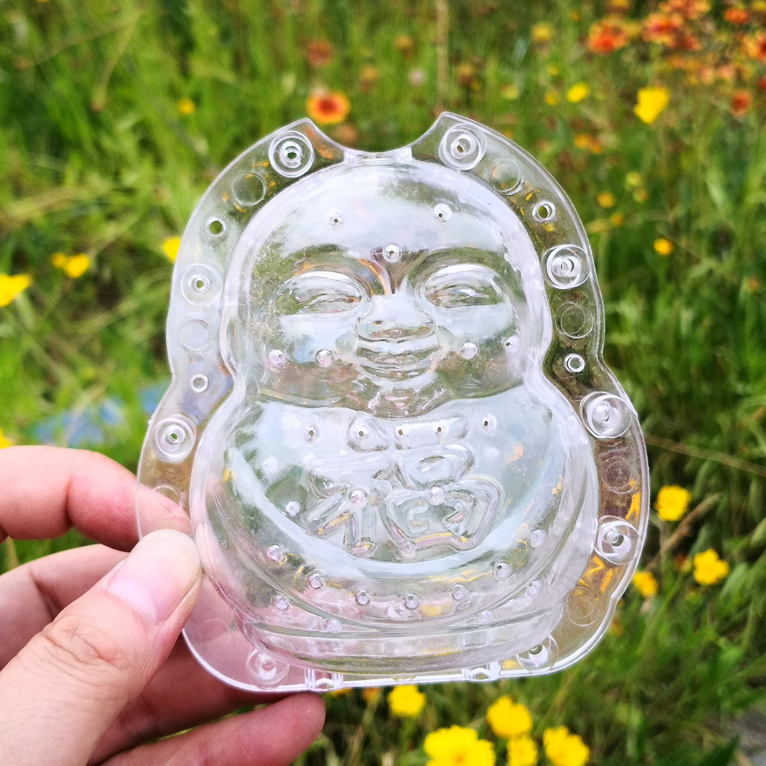 福娃模具人参果造型模葫芦水果定型生长模具甜瓜模具水果成形模具