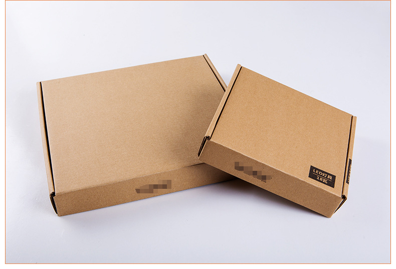 面板灯内盒包装定做三层加厚物流快递纸箱可印logo加工定制