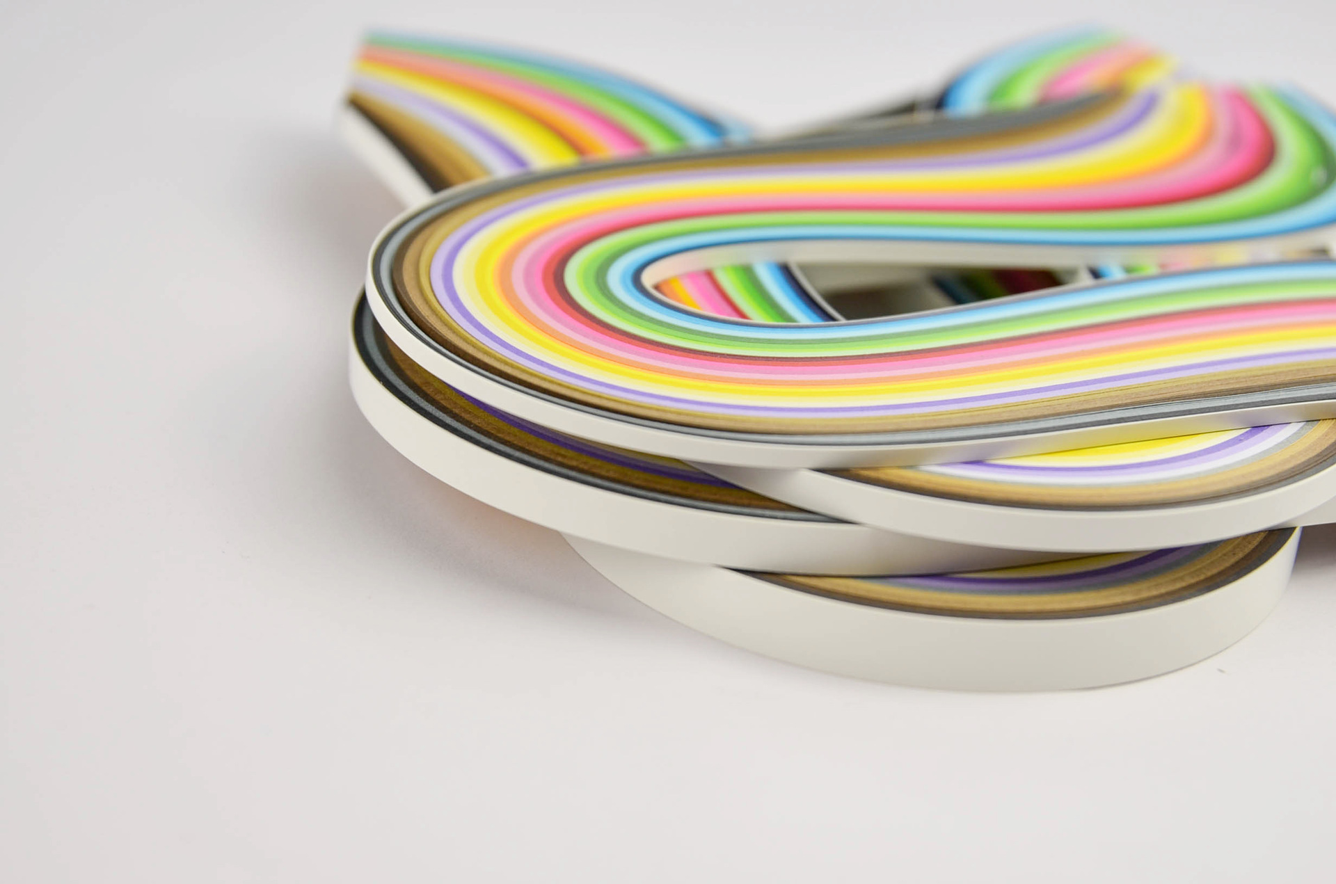 26色260条衍纸 衍纸条 衍纸工具套装 衍纸材料图纸 手工折纸批发