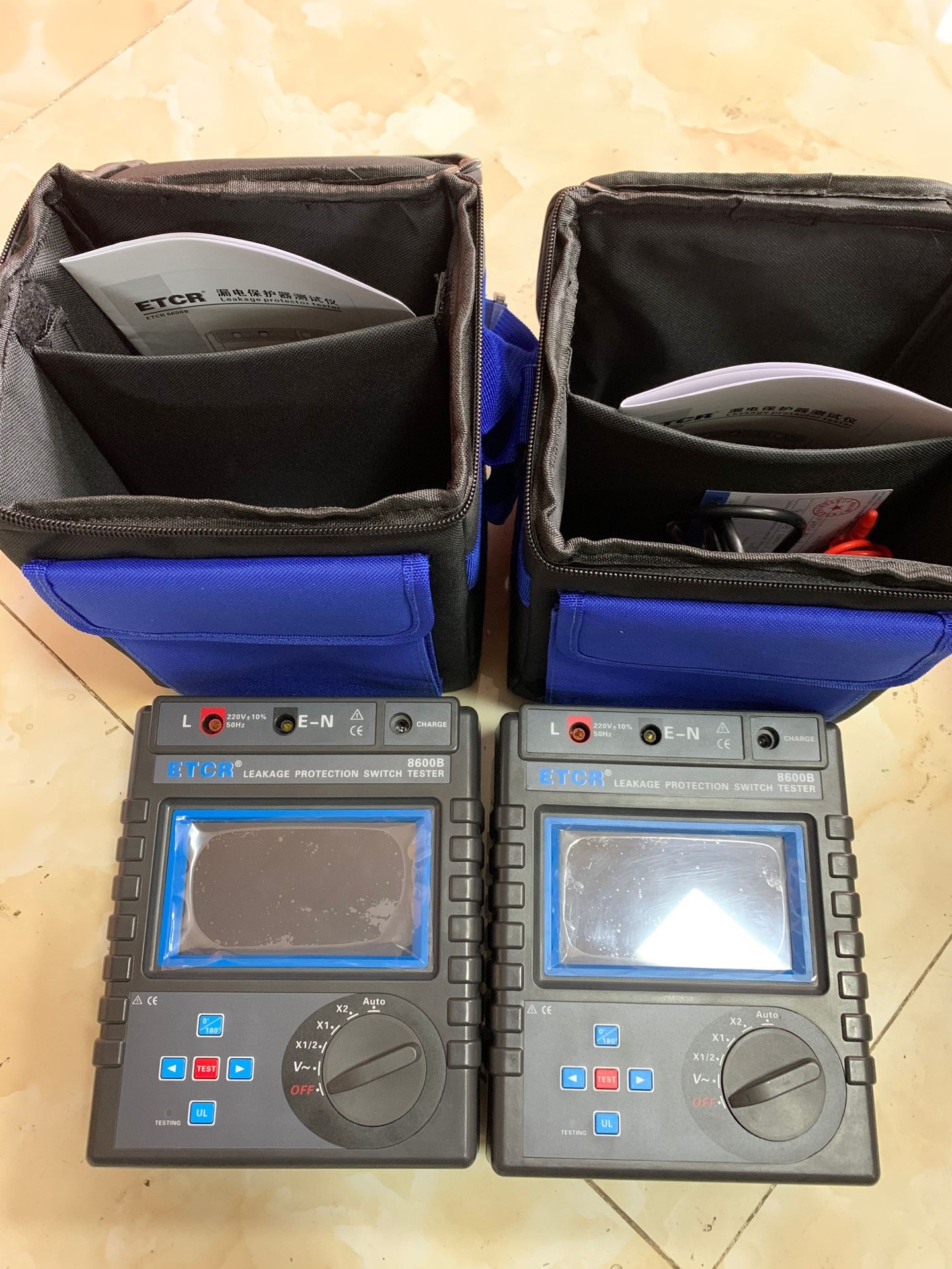 铱泰etcr8600b漏电保护器测试仪测试各种漏电保护器漏电动作电流