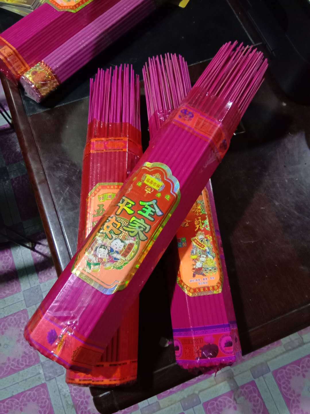 德光六角香佛香线香发财香 德光香烛 棒香 香味佛香