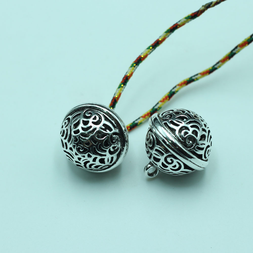 钥匙扣宫铃吊坠 花千骨宫铃铃铛 精致镂空宫铃手链时尚包包配件